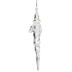 Snowman Icicle, Acrylic