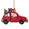 Snowman In Car