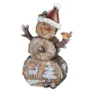 Snowman With Bird