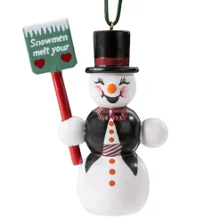 Snowman With Shovel