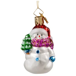 Snowman With Tree