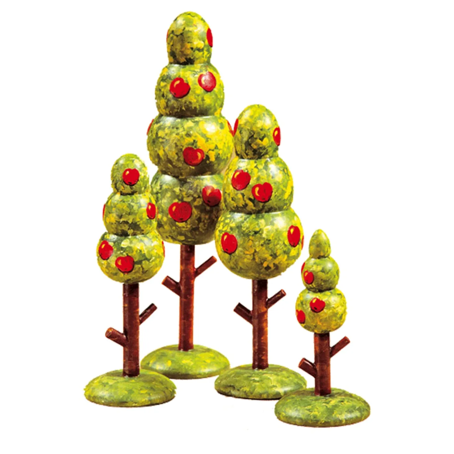 Summer Trees 4-Piece Set