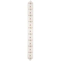 Table Ribbon "Christmas Rose White" 15X160Cm