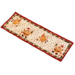 Table Runner "Gingerbread Time", 32X96 Cm