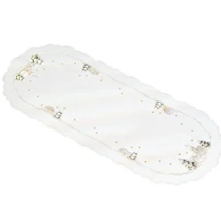Table Runner "Winter Village" 36X88 Cm