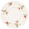 Tablecloth "Chrismtas Rose White" R20Cm