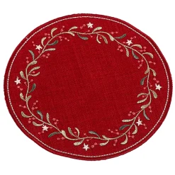 Tablecloth "Mistletoe" R 7.78 Inch