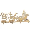 Tealight Holder "Reindeer Sleigh", Gold