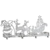 Tealight Holder "Reindeer Sleigh", Silver