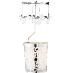 Tealight Mobile "Angel", Silver