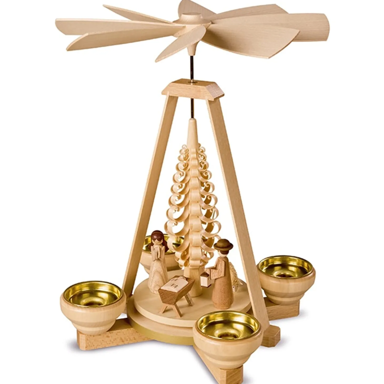 Tealight Pyramid "Birth Of Christ"