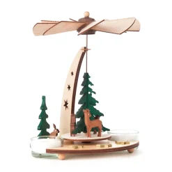 Tealight Pyramid "Forest Animals"