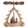 Tealight Pyramid "Silent Night"