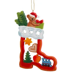 Teddy In Santa's Boot