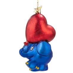 The Elephant With Heart Balloon
