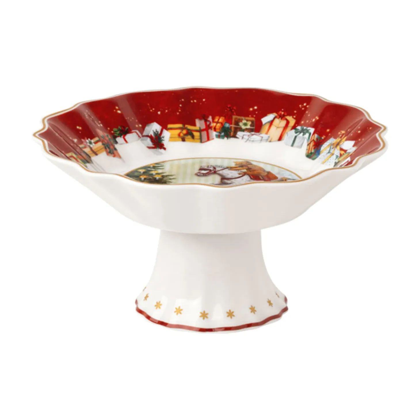 Toy's Fantasy Small Bowl On Base, Presents
