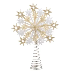 Tree Topper Shooting Stars, Gold/Silver