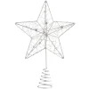 Tree Topper Star With Little Stars, Silver