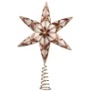 Tree Topper Star With Red Ornaments