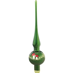 Tree-Topper Green With Mushrooms