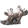 Two Birds On A Winter Branch