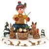 Winter Children Animals Of The Forest