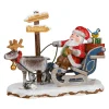 Winter Children Hurray Santa Claus