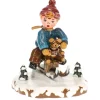 Winter Children Sledge Driver Boy