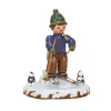 Winter Children Snowshoeing