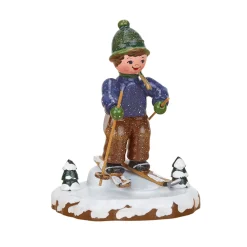 Winter Children Snowshoeing
