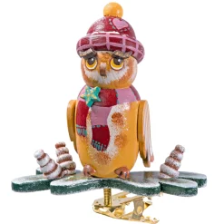 Winter Owl With Clip