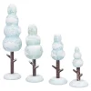 Winter Trees, 4 Pieces